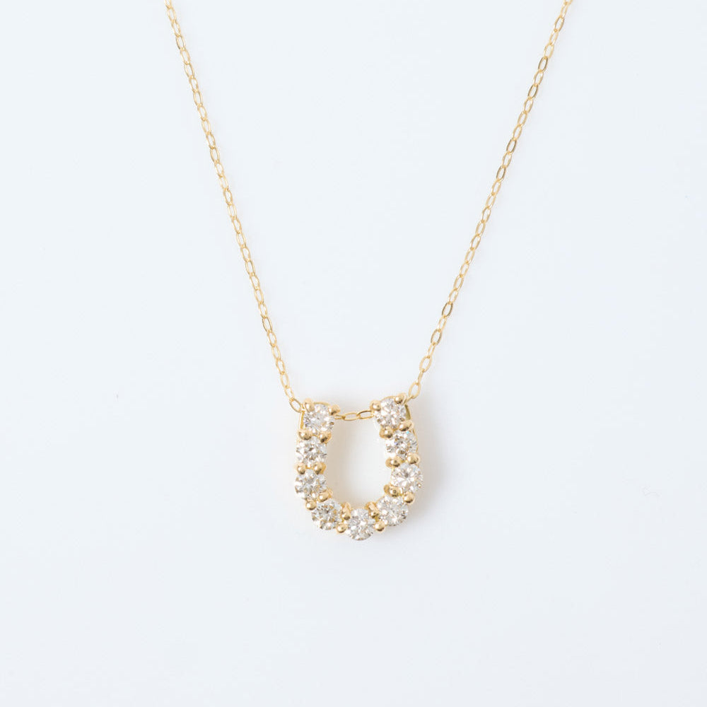 GRAVIA(馬蹄型ネックレス)0.3ct
