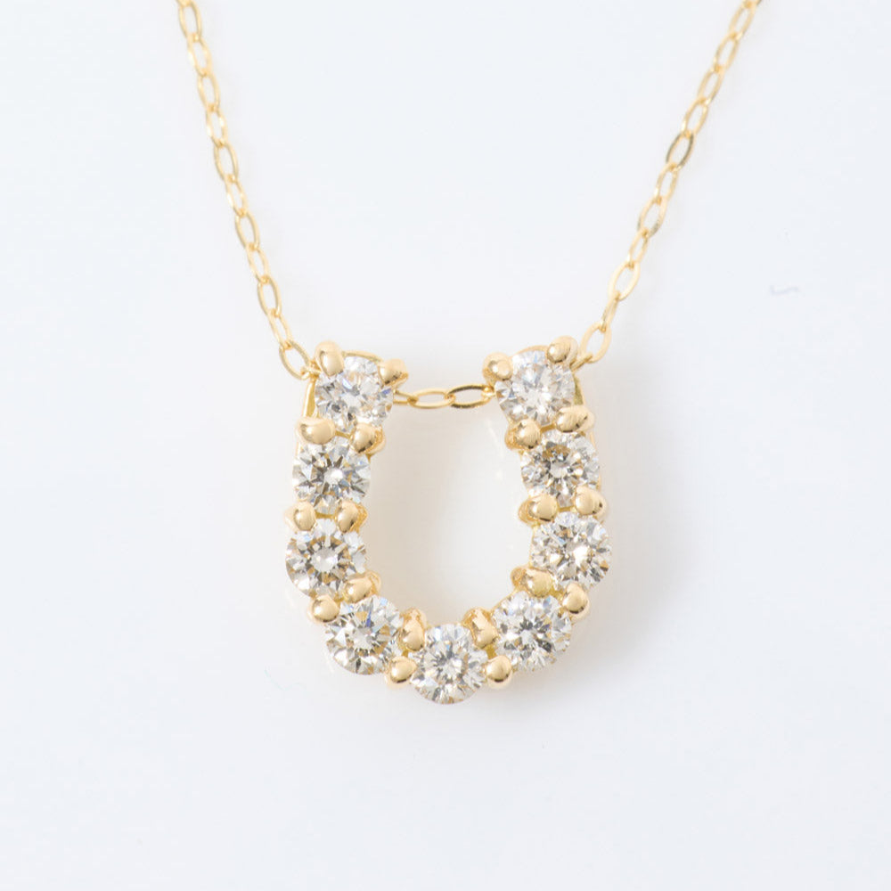 GRAVIA(馬蹄型ネックレス)0.3ct