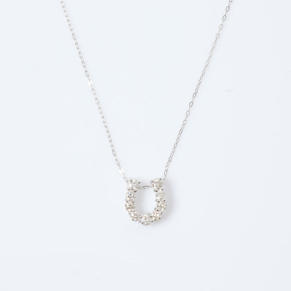 GRAVIA(馬蹄型ネックレス)0.3ct