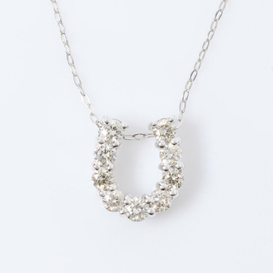 GRAVIA(馬蹄型ネックレス)0.3ct