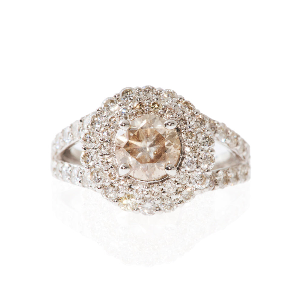 SOL (ブラウンダイヤモンドリング）1.0ct