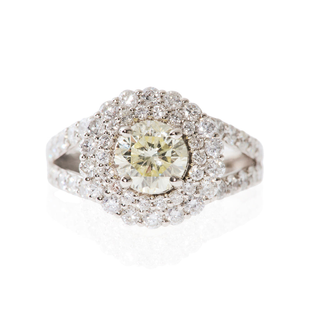SOLEIL (イエローダイヤモンドリング）1.0ct
