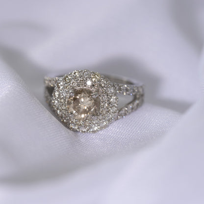SOL (ブラウンダイヤモンドリング）1.0ct