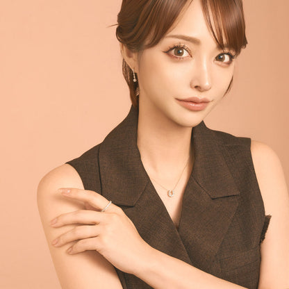 RAY（スイングデザインピアス/イヤリング）0.16ct